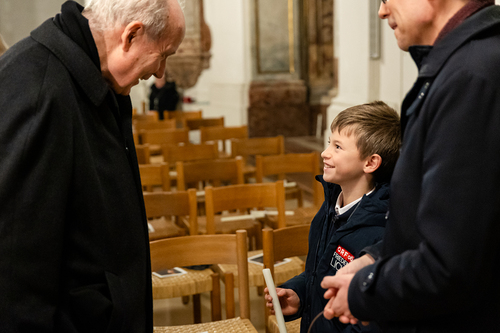 Friedenslicht in Wien angekommen / Erzdiözese Wien/ Schönlaub, Stephan Schönlaub