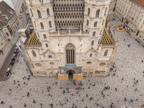 Blick auf den Stephansdom